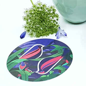 Tea Birds Steam Waverz